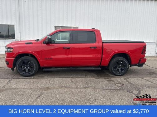 Flame Red Clearcoat 2025 RAM 1500 Big Horn/Lone Star