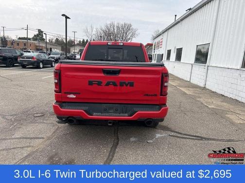 Flame Red Clearcoat 2025 RAM 1500 Big Horn/Lone Star