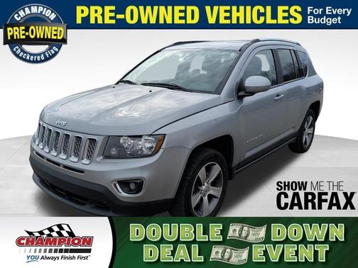 Billet Silver Metallic Clearcoat 2017 Jeep Compass Latitude