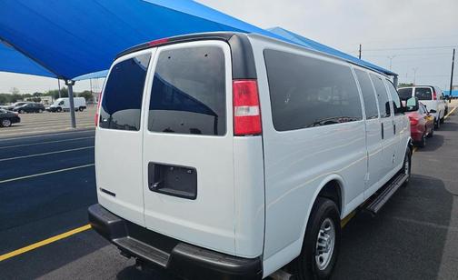 White 2023 Chevrolet Express 3500 LS