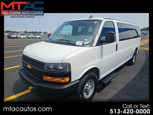 White 2023 Chevrolet Express 3500 LS
