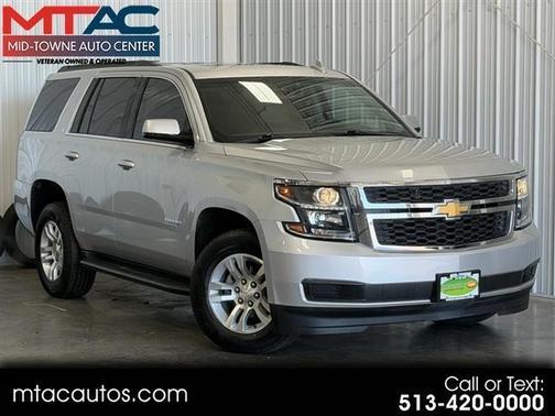 Silver 2018 Chevrolet Tahoe LT