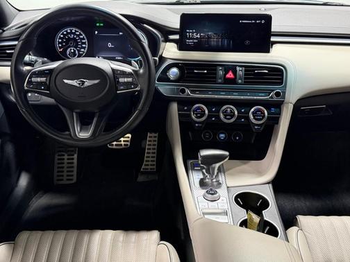 Dark Green 2023 Genesis G70 2.0T