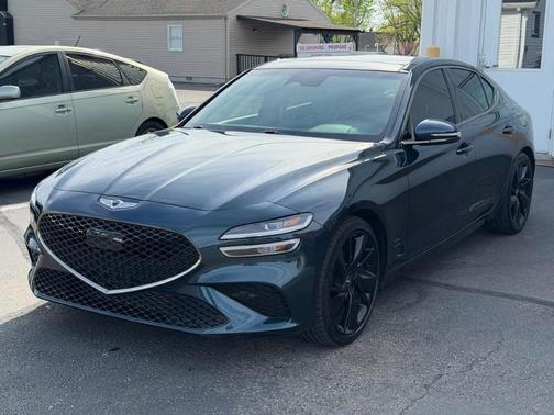 Dark Green 2023 Genesis G70 2.0T