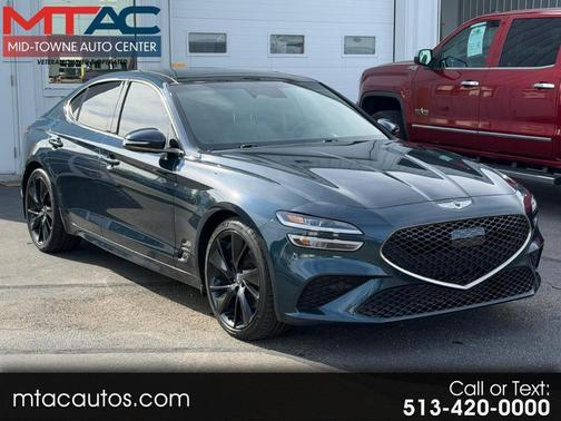 Dark Green 2023 Genesis G70 2.0T