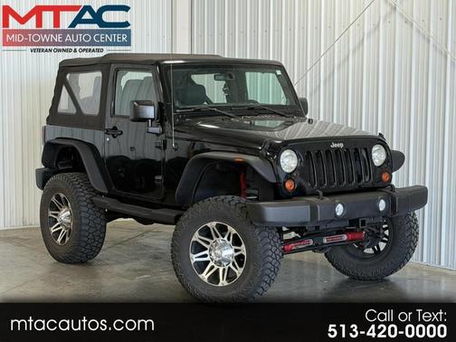Black 2013 Jeep Wrangler Sport
