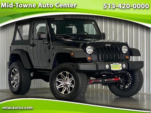 Black 2013 Jeep Wrangler Sport
