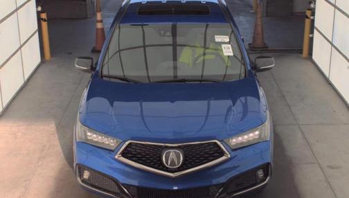 Blue 2020 Acura MDX 3.5L Technology & A-Spec Pkgs