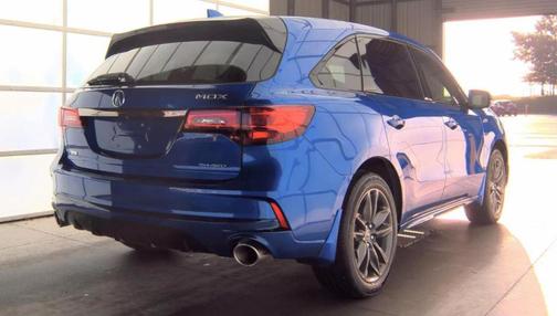 Blue 2020 Acura MDX 3.5L Technology & A-Spec Pkgs