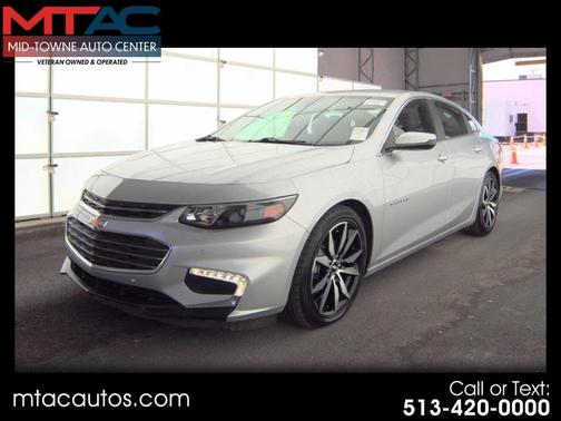 Silver 2017 Chevrolet Malibu Hybrid