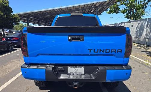 Blue 2020 Toyota Tundra Platinum
