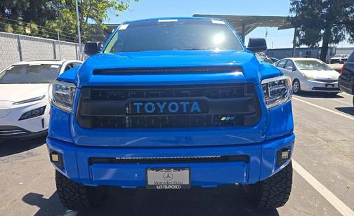Blue 2020 Toyota Tundra Platinum