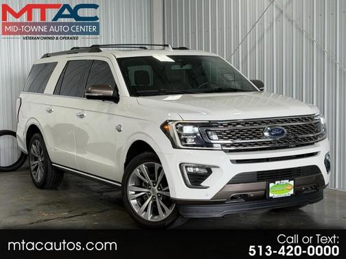 White 2021 Ford Expedition Max King Ranch