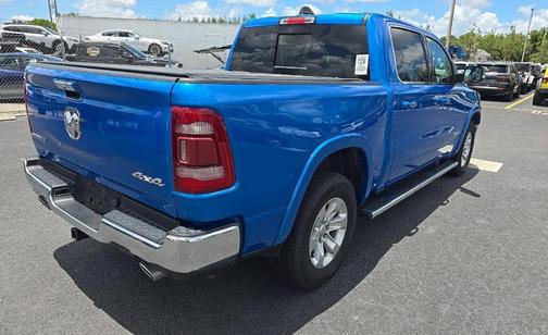Blue 2021 RAM 1500 Laramie