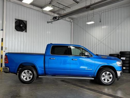 Blue 2021 RAM 1500 Laramie