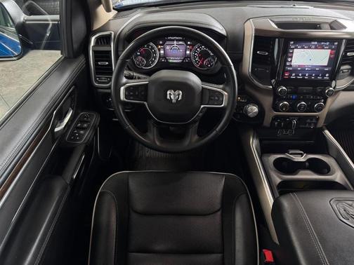 Blue 2021 RAM 1500 Laramie