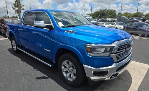 Blue 2021 RAM 1500 Laramie