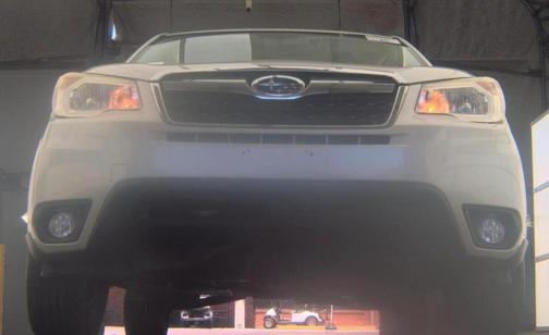 Satin White Pearl 2015 Subaru Forester 2.5i Touring