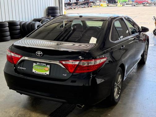 Black 2017 Toyota Camry XLE