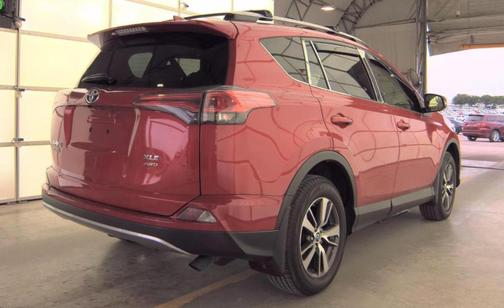 Red 2017 Toyota RAV4 XLE