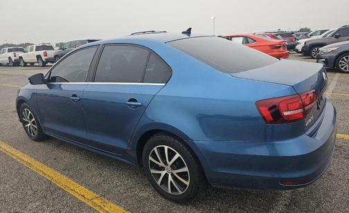 Silk Blue Metallic 2017 Volkswagen Jetta 1.4T SE