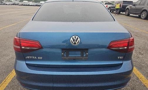 Silk Blue Metallic 2017 Volkswagen Jetta 1.4T SE