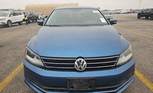 Silk Blue Metallic 2017 Volkswagen Jetta 1.4T SE