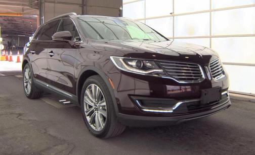 Burgundy 2018 Lincoln MKX Reserve