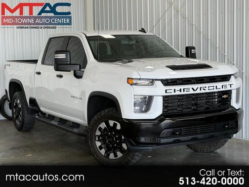 White 2020 Chevrolet Silverado 2500 Custom