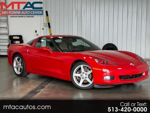 Red 2005 Chevrolet Corvette