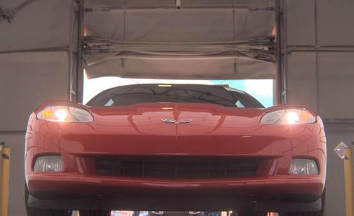 Red 2005 Chevrolet Corvette