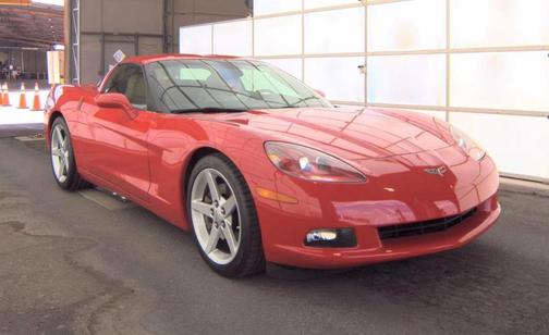 Red 2005 Chevrolet Corvette