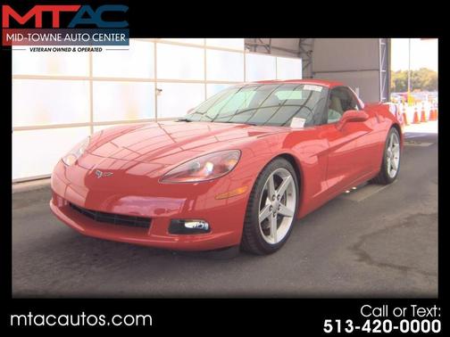 Red 2005 Chevrolet Corvette