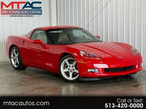 Red 2005 Chevrolet Corvette