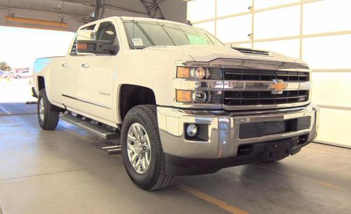 White 2018 Chevrolet Silverado 3500 LTZ