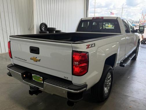 White 2018 Chevrolet Silverado 3500 LTZ