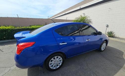 Metallic Blue 2014 Nissan Versa 1.6 SV