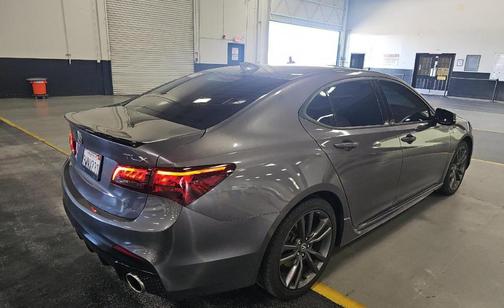 Gray 2020 Acura TLX 2.4L W/TECHNOLOGY/A-SPEC PKG