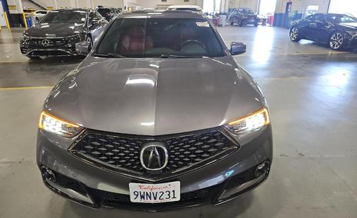 Gray 2020 Acura TLX 2.4L W/TECHNOLOGY/A-SPEC PKG