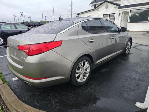 Gray 2013 Kia Optima EX