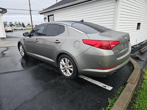 Gray 2013 Kia Optima EX