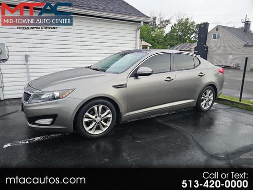 Gray 2013 Kia Optima EX