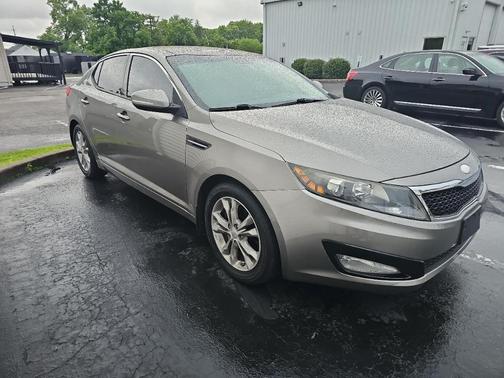 Gray 2013 Kia Optima EX