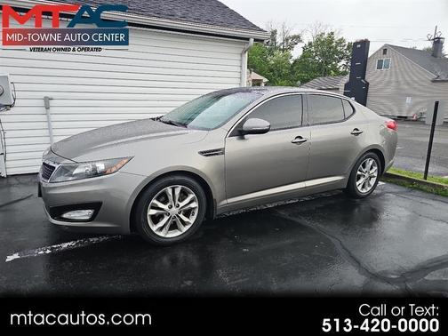 Gray 2013 Kia Optima EX
