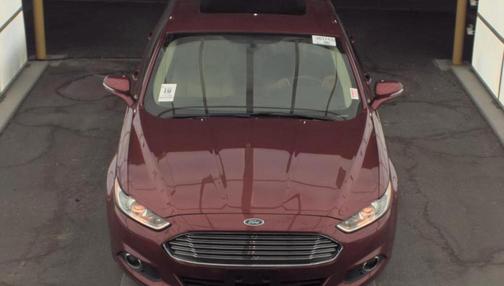 Red 2016 Ford Fusion SE