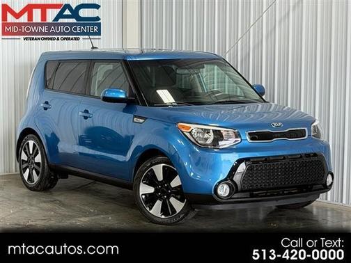 Blue 2016 Kia Soul +