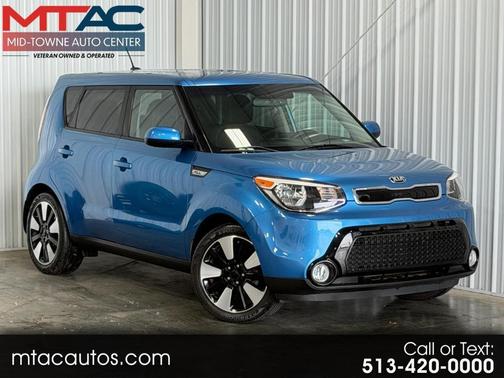 Blue 2016 Kia Soul +