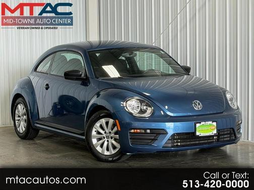 Silk Blue Metallic 2018 Volkswagen Beetle 2.0T S