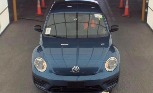 Silk Blue Metallic 2018 Volkswagen Beetle 2.0T S