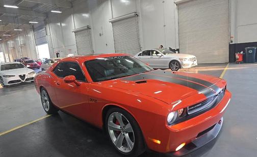 Orange 2008 Dodge Challenger SRT8